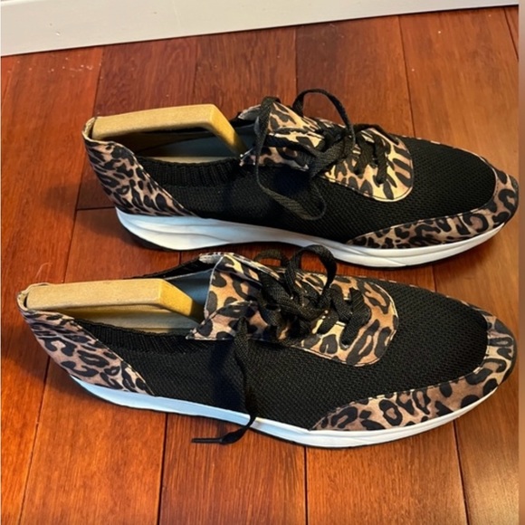 NWOT Naturalizer women’s Nash sneaker leopard print size 11W - Picture 6 of 6